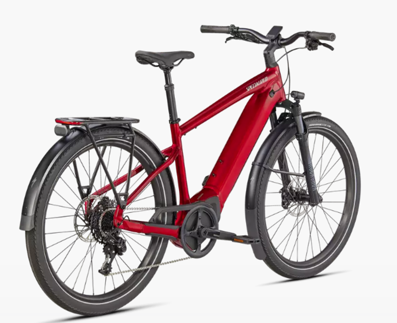 Specialized Turbo Vado 5.0 NB Electric Hybrid Bike 2023 in Red-2
